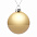 Елочный шар Finery Gloss, 10 см, глянцевый золотистый с логотипом  заказать по выгодной цене в кибермаркете AvroraStore