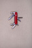 Офицерский нож SPARTAN 91, красный с логотипом  заказать по выгодной цене в кибермаркете AvroraStore
