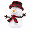 Мягкая игрушка Снеговик в шляпке с логотипом  заказать по выгодной цене в кибермаркете AvroraStore