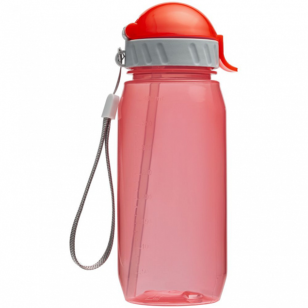 Бутылка для воды Aquarius, красная с логотипом  заказать по выгодной цене в кибермаркете AvroraStore
