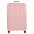 Чемодан Victoria L, розовый с логотипом  заказать по выгодной цене в кибермаркете AvroraStore