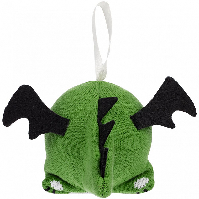 Елочный шар «Дракон», зеленый с логотипом  заказать по выгодной цене в кибермаркете AvroraStore