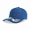 Бейсболка FIJI, 5 клиньев, 100 % переработанный полиэстер, липучка, темно-синий с логотипом  заказать по выгодной цене в кибермаркете AvroraStore