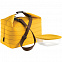 Набор Handy: термосумка и контейнер, большой, желтый с логотипом  заказать по выгодной цене в кибермаркете AvroraStore