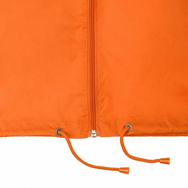 Ветровка женская Sirocco оранжевая с логотипом  заказать по выгодной цене в кибермаркете AvroraStore