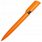 Ручка шариковая S40, оранжевая с логотипом  заказать по выгодной цене в кибермаркете AvroraStore