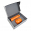 Набор Hot Box C grey (оранжевый) с логотипом  заказать по выгодной цене в кибермаркете AvroraStore