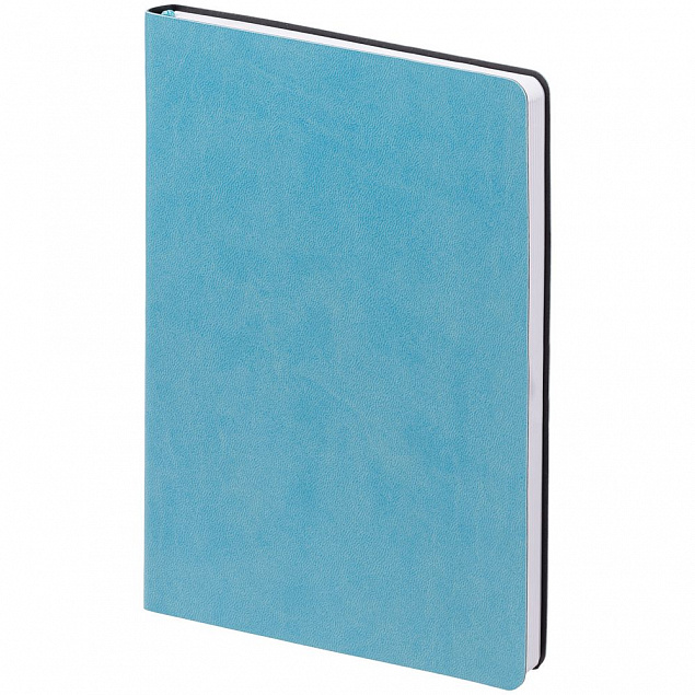 Ежедневник Romano, недатированный, голубой с логотипом  заказать по выгодной цене в кибермаркете AvroraStore