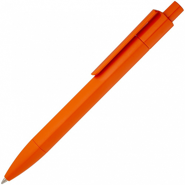 Ручка шариковая Prodir DS4 PMM-P, оранжевая с логотипом  заказать по выгодной цене в кибермаркете AvroraStore