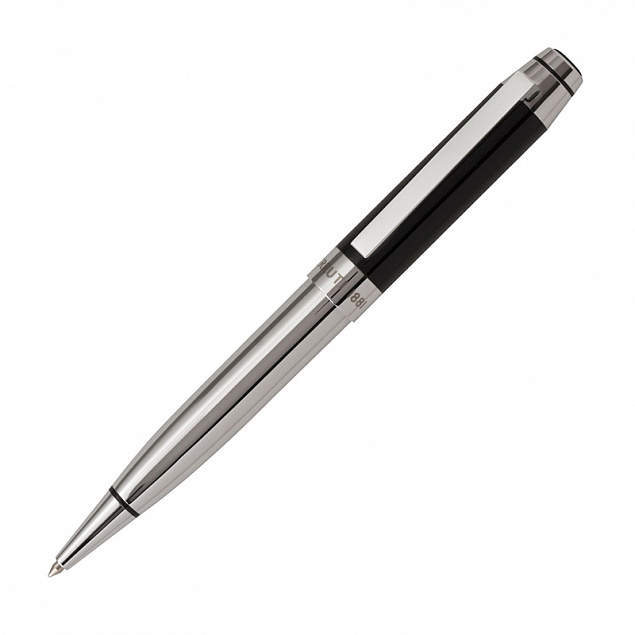 Ручка шариковая Heritage black с логотипом  заказать по выгодной цене в кибермаркете AvroraStore