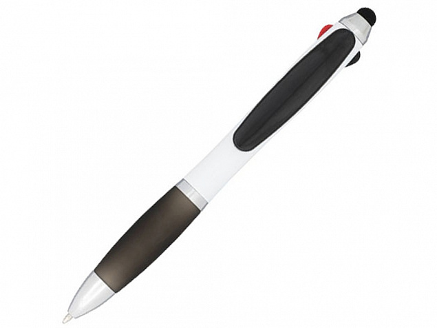 Ручка пластиковая шариковая Nash 4 в 1 с логотипом  заказать по выгодной цене в кибермаркете AvroraStore