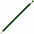 Карандаш простой Hand Friend с ластиком, зеленый с логотипом  заказать по выгодной цене в кибермаркете AvroraStore