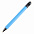 N5 soft, ручка шариковая, голубой/черный, пластик,soft-touch, подставка для смартфона с логотипом  заказать по выгодной цене в кибермаркете AvroraStore