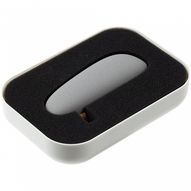 Внешний аккумулятор Pebble 2600 мАч, серый с логотипом  заказать по выгодной цене в кибермаркете AvroraStore