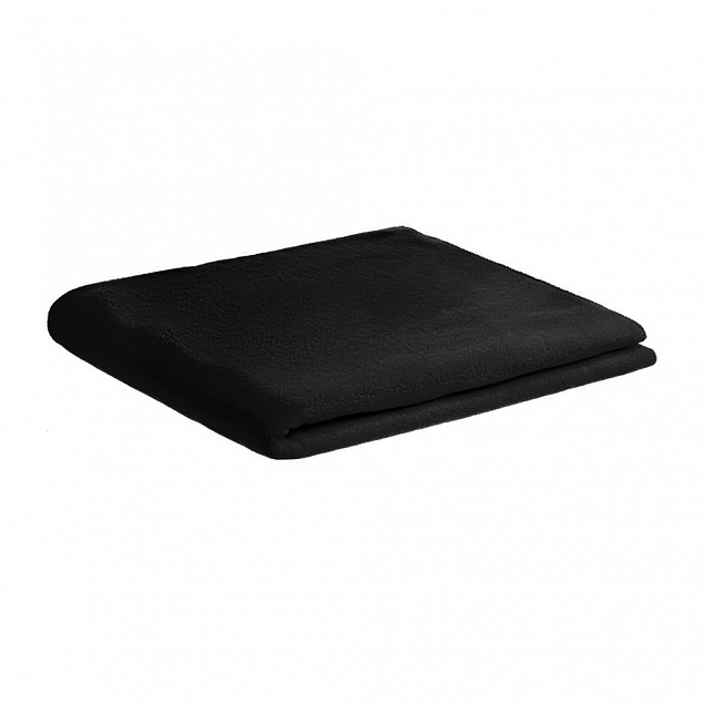 Плед-подушка "Вояж" - Черный AA с логотипом  заказать по выгодной цене в кибермаркете AvroraStore