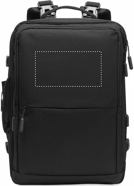 Рюкзак 600D RPET с логотипом  заказать по выгодной цене в кибермаркете AvroraStore