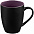 Кружка Bright Tulip, матовая, черная с красным с логотипом  заказать по выгодной цене в кибермаркете AvroraStore