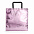 Сумка POZNAN, розовый, 45x44 см, ламинированный полиэстер с логотипом  заказать по выгодной цене в кибермаркете AvroraStore