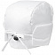 Шапка-ушанка Shelter, белая с логотипом  заказать по выгодной цене в кибермаркете AvroraStore