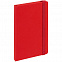 Блокнот Shall, красный с логотипом  заказать по выгодной цене в кибермаркете AvroraStore