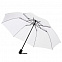 Зонт складной Rain Spell, белый с логотипом  заказать по выгодной цене в кибермаркете AvroraStore