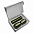 Набор Hot Box C2 металлик white (хаки) с логотипом  заказать по выгодной цене в кибермаркете AvroraStore