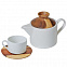 Набор "Andrew": чайная пара и чайник с логотипом  заказать по выгодной цене в кибермаркете AvroraStore