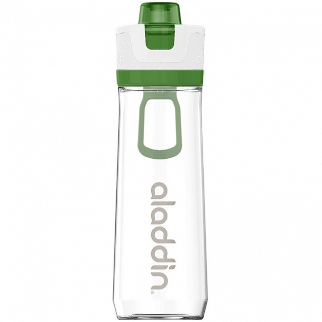 Бутылка для воды Active Hydration 800, зеленая с логотипом  заказать по выгодной цене в кибермаркете AvroraStore