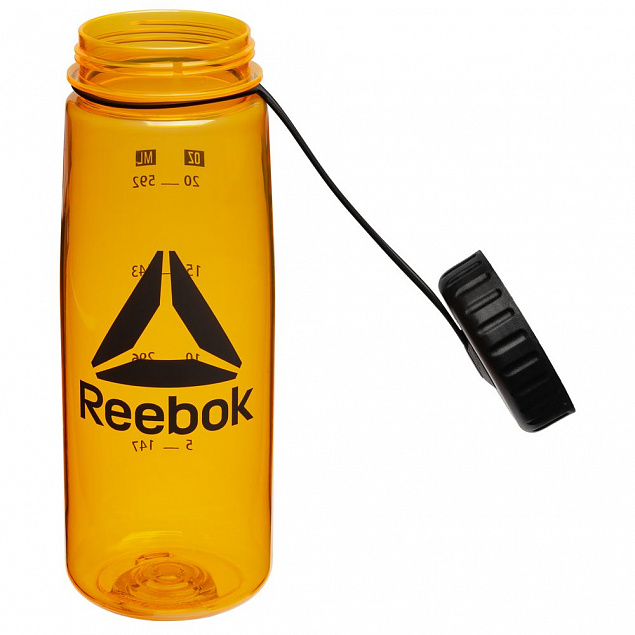 Бутылка для воды Watrbot, оранжевая с логотипом  заказать по выгодной цене в кибермаркете AvroraStore
