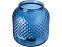 Подсвечник Estar из переработанного стекла, синий прозрачный с логотипом  заказать по выгодной цене в кибермаркете AvroraStore