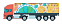 Линейка 15 см в форме грузовика с логотипом  заказать по выгодной цене в кибермаркете AvroraStore