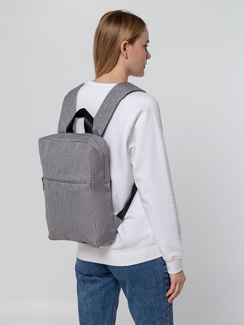 Рюкзак Packmate Pocket, серый с логотипом  заказать по выгодной цене в кибермаркете AvroraStore