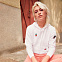 Толстовка женская без начеса LIGHTWEIGH HOODED SWEAT 240 с логотипом  заказать по выгодной цене в кибермаркете AvroraStore