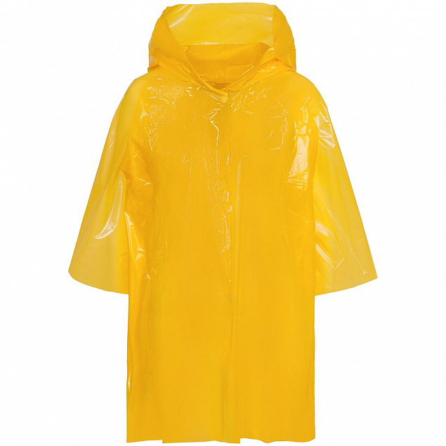 Дождевик-плащ детский BrightWay Kids, желтый с логотипом  заказать по выгодной цене в кибермаркете AvroraStore