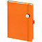 Ежедневник Favor Metal, недатированный, оранжевый с логотипом  заказать по выгодной цене в кибермаркете AvroraStore