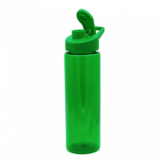 Пластиковая бутылка Ronny - Зеленый FF с логотипом  заказать по выгодной цене в кибермаркете AvroraStore