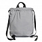 Рюкзак RUN, светоотражающий серый, 48х40см, 100% нейлон с логотипом  заказать по выгодной цене в кибермаркете AvroraStore