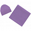 Шапка Real Talk, фиолетовая с логотипом  заказать по выгодной цене в кибермаркете AvroraStore