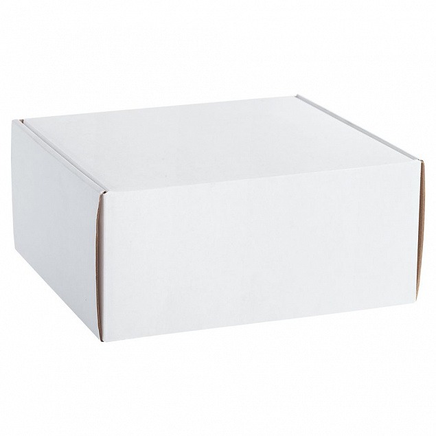 Коробка Grande, белая с логотипом  заказать по выгодной цене в кибермаркете AvroraStore