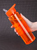 Бутылка для воды Holo, оранжевая с логотипом  заказать по выгодной цене в кибермаркете AvroraStore