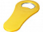 Магнитная открывалка для бутылок Rally, желтый с логотипом  заказать по выгодной цене в кибермаркете AvroraStore
