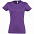 Футболка женская Imperial Women 190, фиолетовая с логотипом  заказать по выгодной цене в кибермаркете AvroraStore