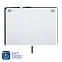 Ежедневник Bplanner.02 (черный) с логотипом  заказать по выгодной цене в кибермаркете AvroraStore