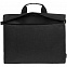 Конференц-сумка Melango, черная с логотипом  заказать по выгодной цене в кибермаркете AvroraStore