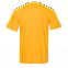 Футболка унисекс без бокового шва STAN хлопок 160, 02 Жёлтый с логотипом  заказать по выгодной цене в кибермаркете AvroraStore
