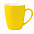 Кружка Elegante софт-тач 350мл - Желтый KK с логотипом  заказать по выгодной цене в кибермаркете AvroraStore