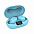 Беспроводные наушники ACCESSTYLE FOX TWS, голубой с логотипом  заказать по выгодной цене в кибермаркете AvroraStore
