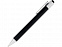 Ручка шариковая Athens черные чернила, черный с логотипом  заказать по выгодной цене в кибермаркете AvroraStore