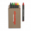 Набор восковых карандашей с логотипом  заказать по выгодной цене в кибермаркете AvroraStore