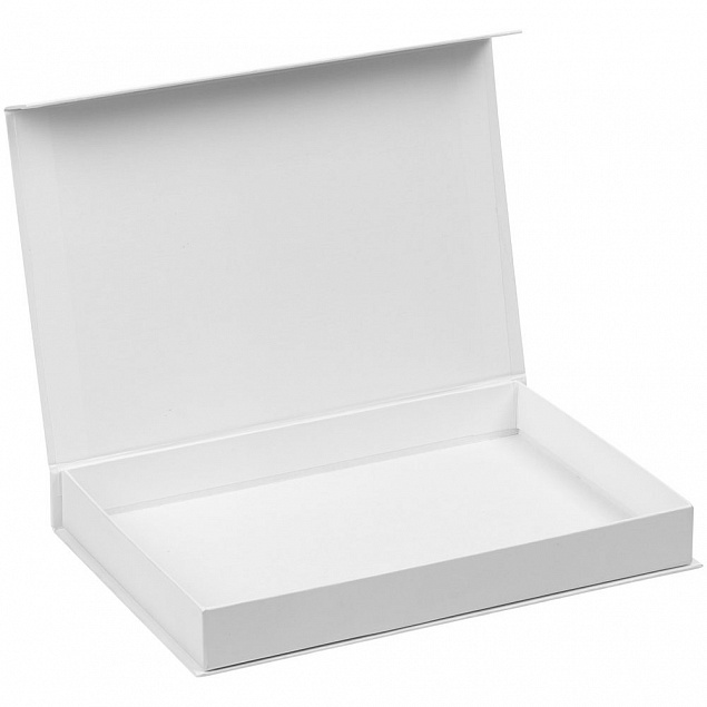 Коробка Silk, белая с логотипом  заказать по выгодной цене в кибермаркете AvroraStore